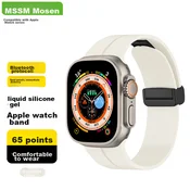 Mssm Zamenska narukvica za pametni sat za Apple Watch, Bela