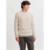 JACK & JONES Pulover JWHMILANO svetlo bež