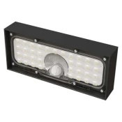 Solarna LED svetilka BRIXO s senzorjem gibanja, črna, nevtralna bela