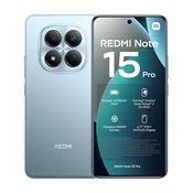 XIAOMI pametni telefon Redmi Note 15 Pro 4G 8GB/256GB, Glacier Blue