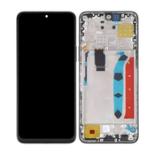 Honor X8 - LCD zaslon + steklo na dotik + okvir (Midnight Black) TFT