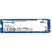 Kingston 500GB NV3 M.2 2280 PCIe 4.0 NVMe SSD ( SNV3S/500G )