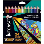 Olovke u boji BIC - Intensity, 24 boje