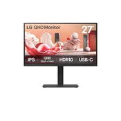 LG 27BA75QB-B računalniški monitor 68,6 cm (27) 2560 x 1440 slikovnih pik Wide Quad HD LED Črna