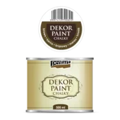 Dekorativna kredna barva Chalky Pentart 500 ml - brown