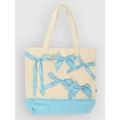 Blue Tomato Bow Tote Bag baby blue
