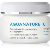 Annemarie Börlind AQUANATURE vlažilna nočna krema 50 ml