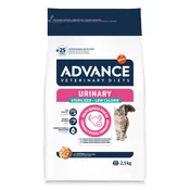 Advance vet. dieta za mačke Urinary Sterilized Low Calorie - piščanec 2,5 kg