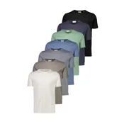 Lindbergh Majica ecru / opal / temno modra / siva / kaki / meta / črna