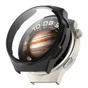 Ovitek z zaščito zaslona Techsuit Defense360 Pro za Huawei Watch 4 Pro - črn