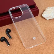 TERACELL Maska za telefon iPhone 15 Pro Max 6.7, Silikonska, Providna