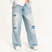 Cropp - Boyfriend loose farmerke - svetlo plava