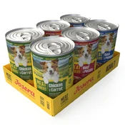 Ekonomicno pakiranje Josera Meatlovers Menu 24 x 400 g - Mješovito pakiranje (3 vrste)