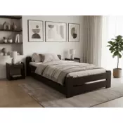 Ljubki dom Postelja Emily 90 x 200 cm oreh Posteljno dno: Lamelno posteljno dno, Vzmetnica: Vzmetnica Somnia 17 cm