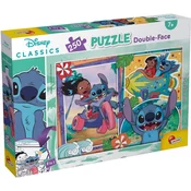 Stitch 2 v 1, 250-delni puzzle in pobarvanka 50x35 cm - Lisciani