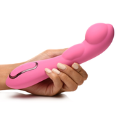 Inmi Extreme-G Inflating G-Spot Silicone Vibrator Pink