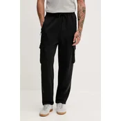Hlače adidas Z.N.E. Open-Hem Cargo Tracksuit Bottoms Black M