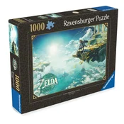 Ravensburger - Puzzle Legenda o Zeldi: Solze kraljestva - 1 000 kosov