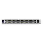 Ubiquiti UniFi Pro 48-Port PoE Upravljano L2/L3 Gigabit Ethernet (10/100/1000) Podrška za napajanje putem Etherneta (PoE) 1U Srebro