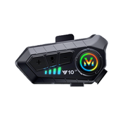 INF Bluetooth slušalke za čelado z mikrofonom, črne Mehki + trdi mikrofon, (21546136)