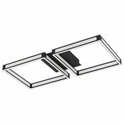 EGLO LED plafonjera ALTAFLOR 24 W 65x30 cm crna 3000K 99788
