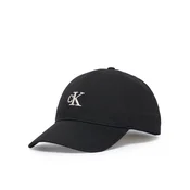 Calvin Klein Kapa s šiltom Monogram Embroidery Baseball Cap LV04G5002G Črna