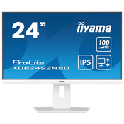 IIYAMA ProLite XUB2492HSU-W6 60,5cm (23,8) 100 Hz FHD IPS LED LCD HDMI/DP zvočniki monitor