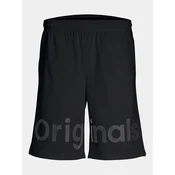 Jack&Jones Junior Športne kratke hlače Chicago 12254210 Črna Relaxed Fit