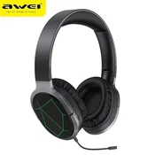 Awei AWEI A799BL Bluetooth igralne slušalke na ušesu, črne