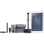 Heissner Komplet solarnih črpalk za ribnik 750 l/h z LED