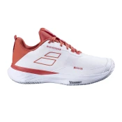 Ženska obutev za tenis Babolat SFX Evo All Court Women White/Terra Cotta EUR 40