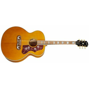 EPIPHONE ELEKTRO AKUSTIČNA KITARA J-200 Aged antique natural