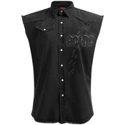 AC/DC Back In Black Torn (Back Print) Black L Majica