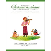 Saßmannshaus / Sassmannshaus Early Start on the Violin Volume 2 Note