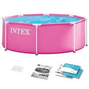 Northix Vrtni bazen z okvirjem 244 x 76 cm INTEX 28290ND