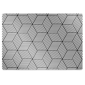 Decormat Podloga za stol Geometric illusion 120x90 cm 15 cm