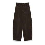 VERO MODA Hlače VMKAITLIN temno rjava