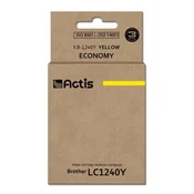 slomart actis kb-1240y črnilo (nadomestno črnilo brother lc1240y/lc1220y; standardno; 19 ml; rumeno)