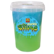 SES Creative Slime - Marble - Groen en blauwe slijm - Goed uitwasbaar – Kant en klare slijm om mee te spelen en ontdekken - Glutenvrij Mulj