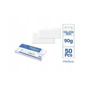 DL ovojnica bela samolepilna 110 mm x 220 komplet 50 kosov