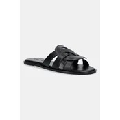 Coach natikači ženski usnjeni Lena Leather Slide Sandal