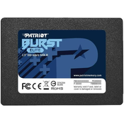 PATRIOT SSD 2.5 SATA3 6Gb/s 120GB Burst Elite 450MBs/320MBs PBE120GS25SSDR