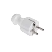 CABLETECH Prikljucni utikac ravni bijeli WT30
