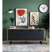 Hanah Home Komoda Mirza Modern 180, Antracit