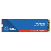 WD 500GB Blue SN5000 M.2 PCIe Gen 4 x4 NVMe SSD WDS500G4B0E-00CNZ0