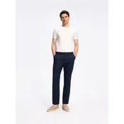 Reserved - Chino slim pantalone s mešavinom lana