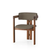 Hanah Home Trpezarijska stolica 58x76x49cm Orah
