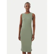 Vero Moda Vsakodnevna obleka Ruby 10343004 Khaki Slim Fit