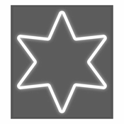 NEW Okrasna Figura EDM Flexiled Zvezda 220 V 60 x 3 x 80 cm