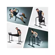 GORILLA SPORTS Razboj za propadanja (Visina 73 cm / Crni)